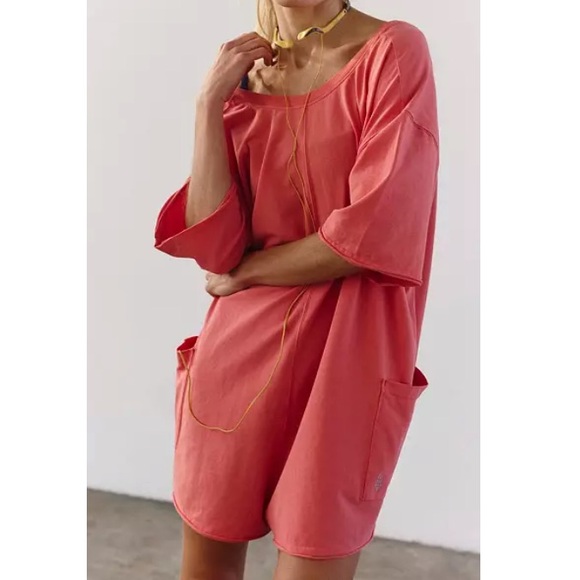 NWT FP Movement Hot Shot Tee Romper - Picture 2 of 9